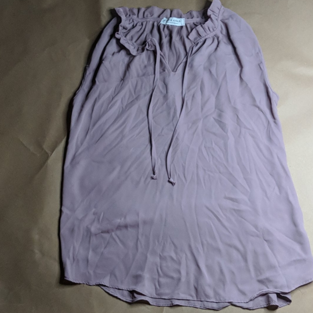 John and Anna contemporary large lavender shirt